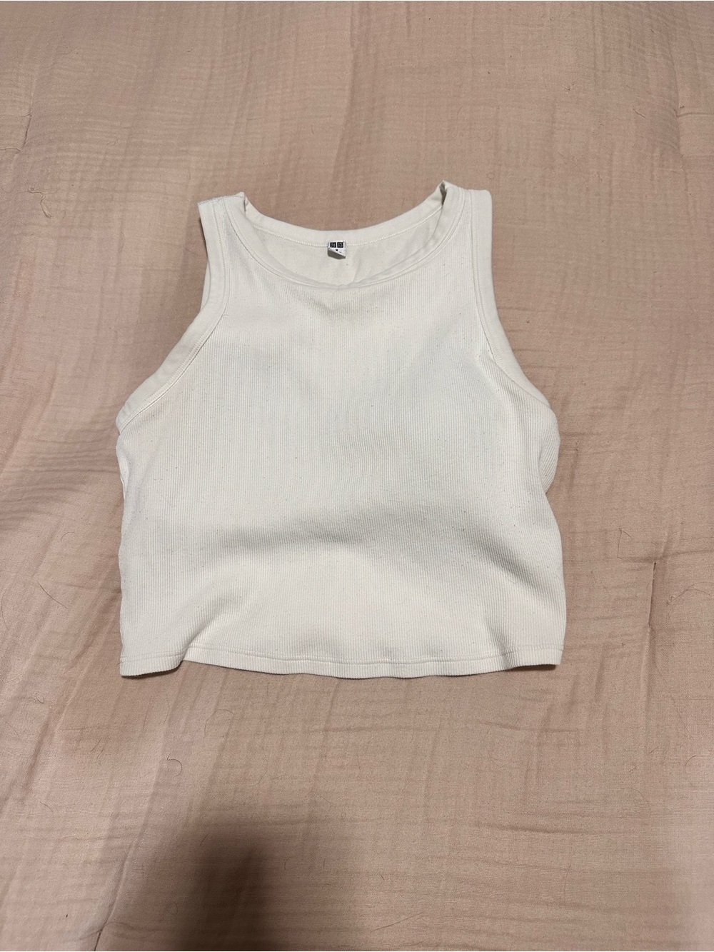 Ribbed Cropped Bra Top